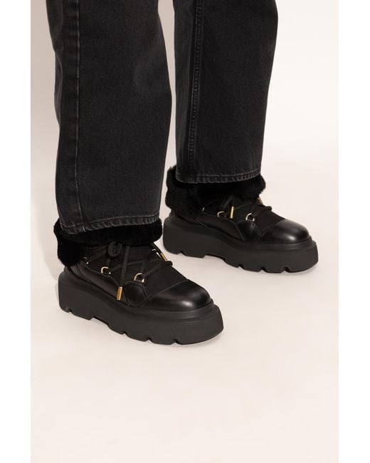 Inuikii Black Snow Boots "Endurance Trekking"