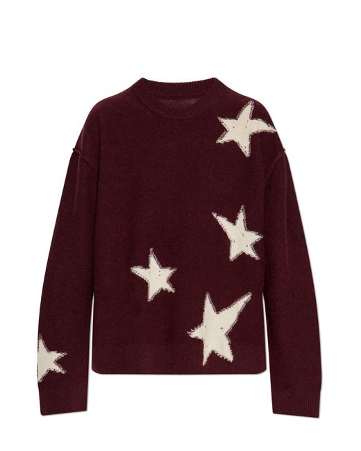 Zadig & Voltaire Red Sweater 'Markuz'