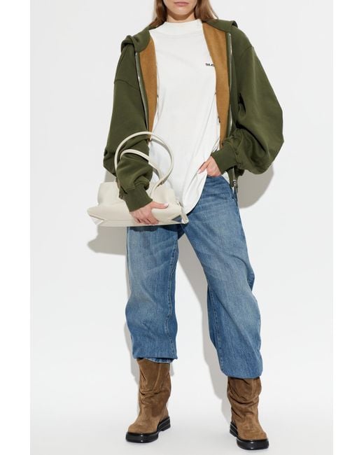 The Attico Green Hoodie