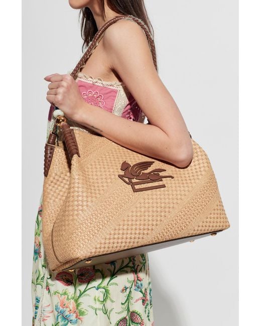 Etro Natural 'Libra Large' Shoulder Bag