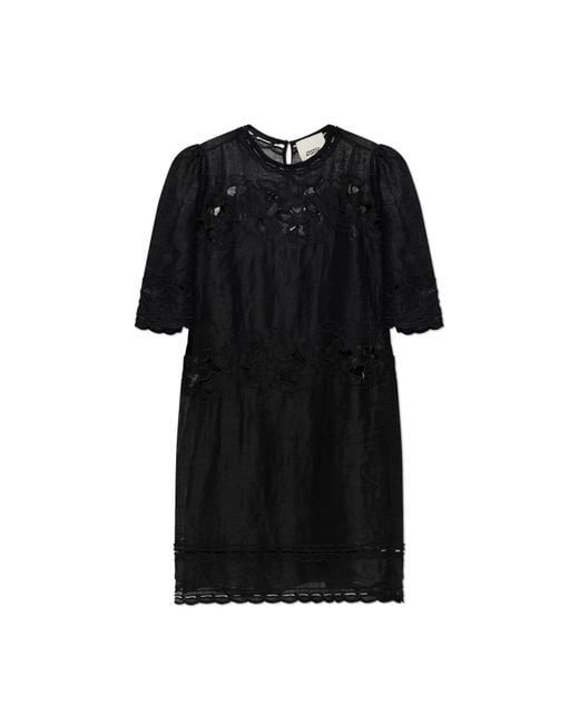 Isabel Marant Black "Reldine" Dress
