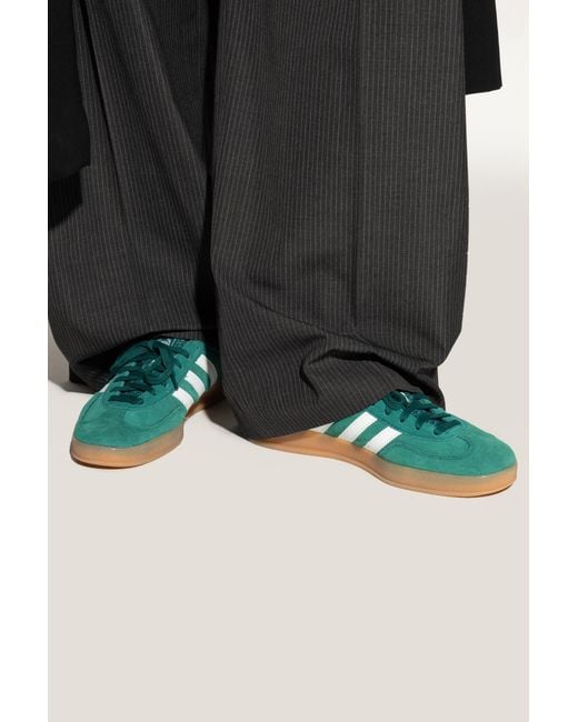 Adidas Originals Green Sports Shoes 'Gazele Indor'