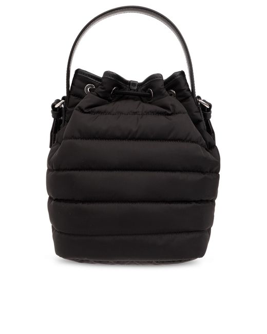 Moncler Black 'kilia' Bucket Shoulder Bag,