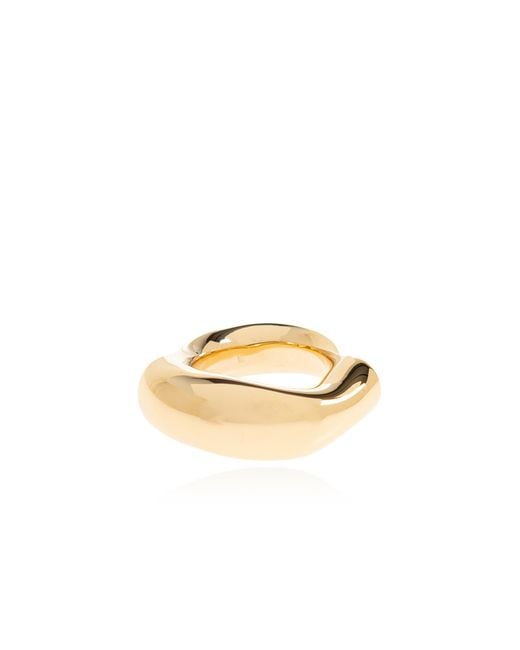 Balenciaga Metallic 'Elisa' Ring