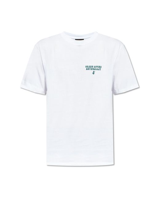 Save The Duck White Printed T-shirt, for men