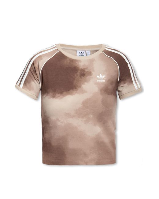 adidas shirt brown