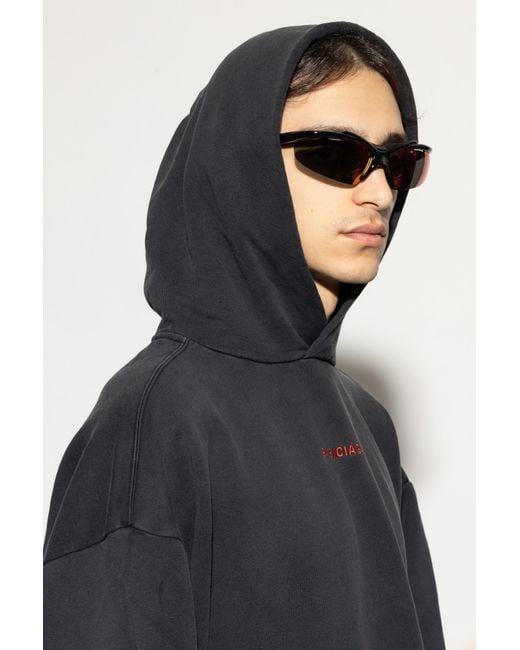 Balenciaga Black Sunglasses