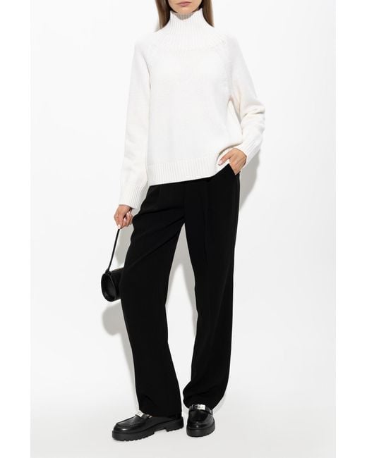 MICHAEL Michael Kors White Wool Sweater