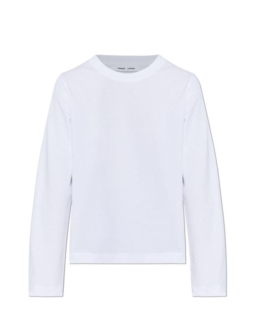 Samsøe & Samsøe White T-Shirt "Sacamino"