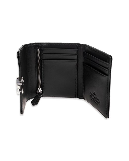 Vivienne Westwood Black Leather Wallet