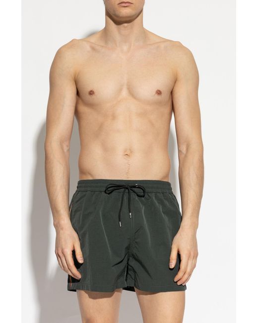 Paul Smith Green Swim Shorts for men