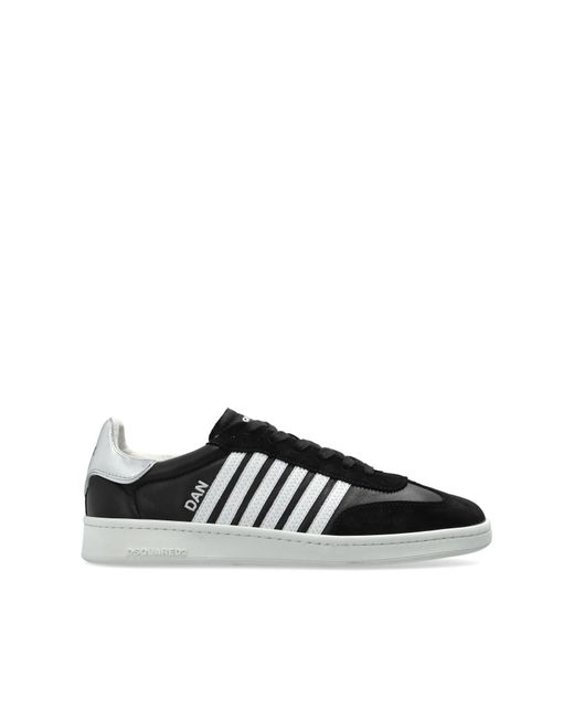 DSquared² Black "Boxer" Sports Shoes for men