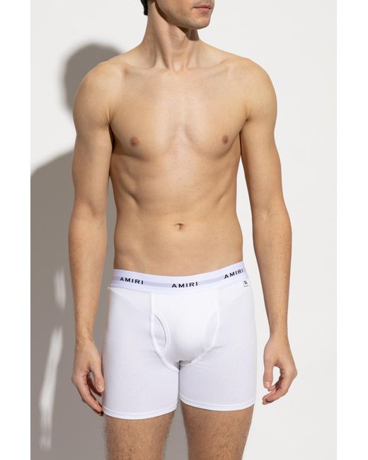 Amiri Blue Two-Pack Boxer Briefs for men