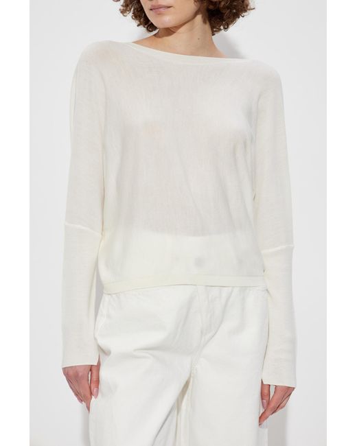 AllSaints White Sweater Julieana