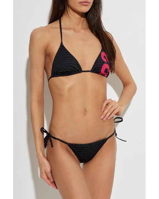 DSquared² Black Bikini Top