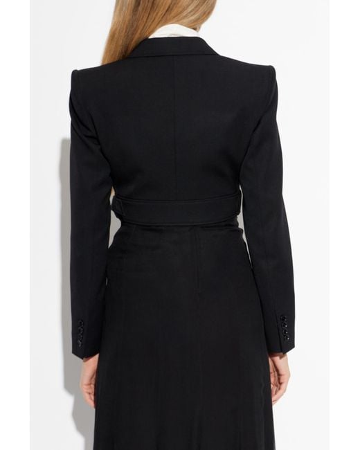 Chloé Black Short Wool Blazer