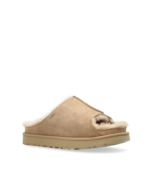 Ugg Brown Slides W Greenport Slide