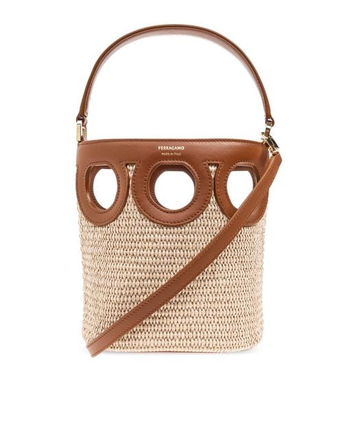 Ferragamo Brown Handbag