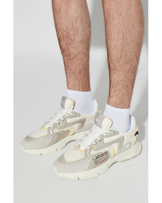 Lacoste White 'L003 Neo' Sports Shoes for men