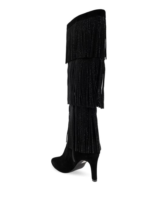 Kurt Geiger Black Heeled Boots 'Shoreditch'