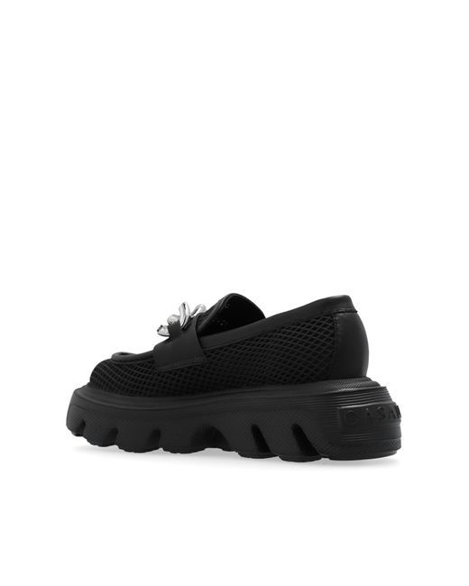 Casadei Black 'generation C' Platform Shoes,