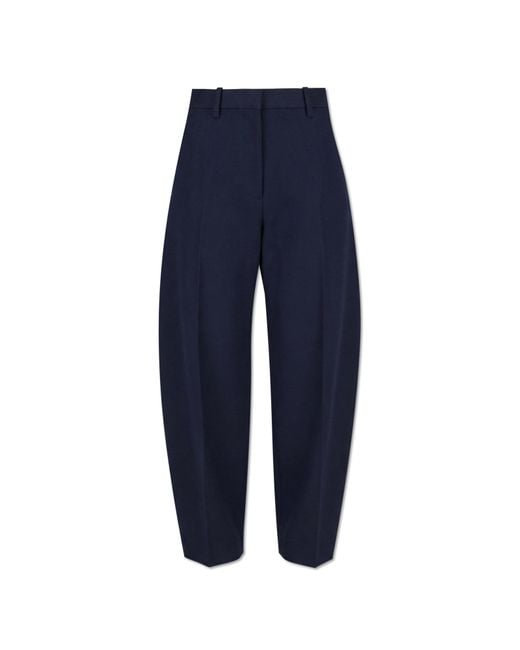 Rag & Bone Blue Creased Trousers
