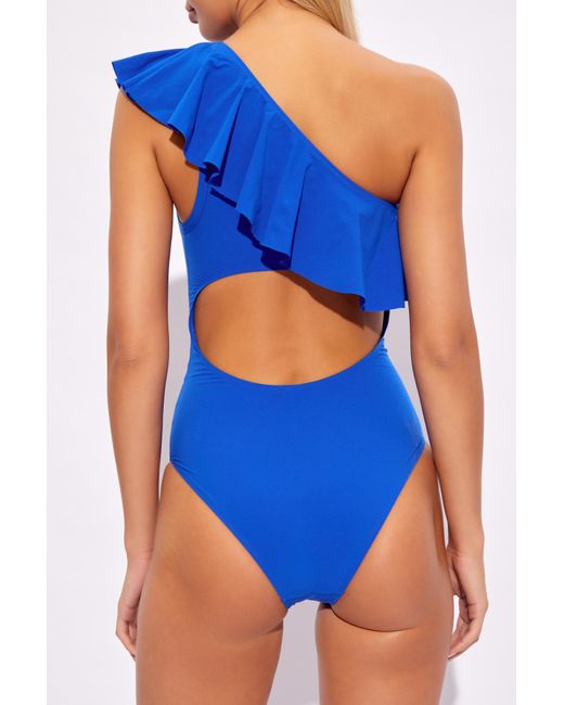 Isabel Marant Blue One-Piece Swimsuit 'Sicilya'