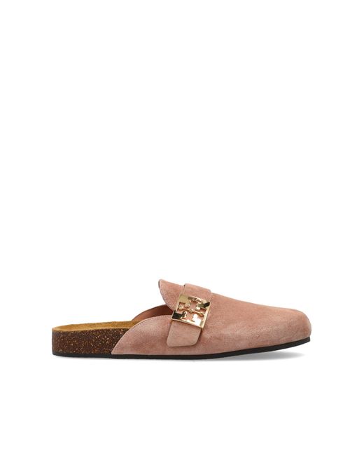 Tory Burch Pink Mellow Slides