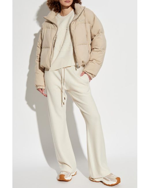 Versace White Wool Trousers