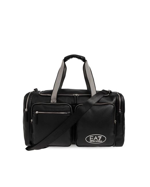 EA7 Black Hand Luggage
