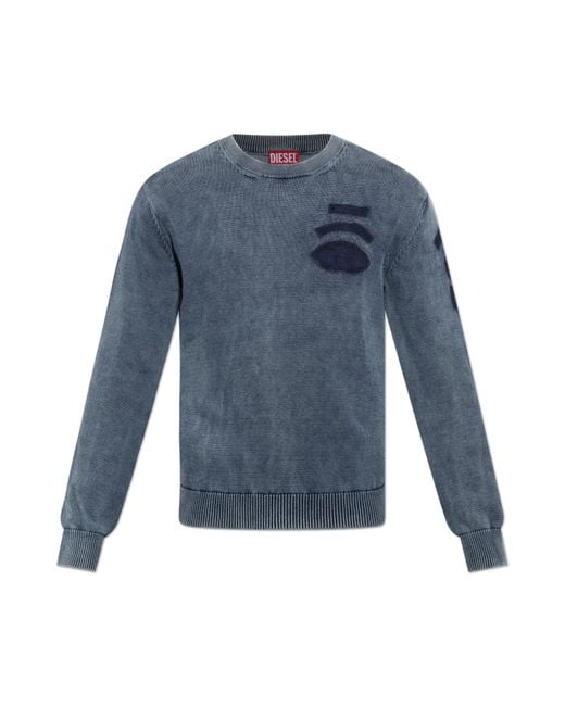 DIESEL Blue Sweater 'K-Perne' for men