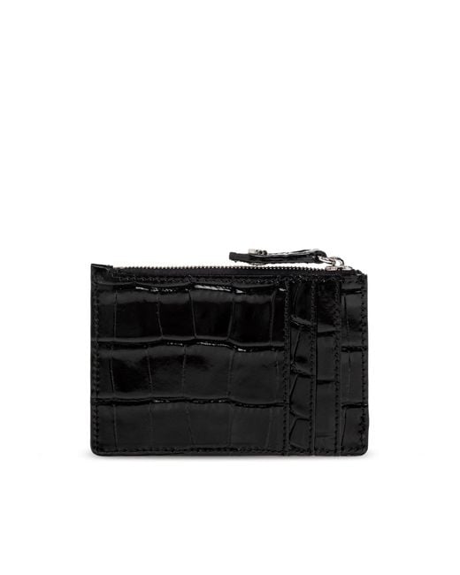 Vivienne Westwood Black Leather Card Holder