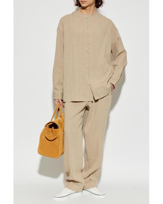 Jacquemus Natural "Pastro" Shirt for men