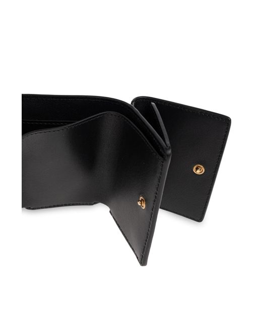 Balenciaga Black Leather Wallet