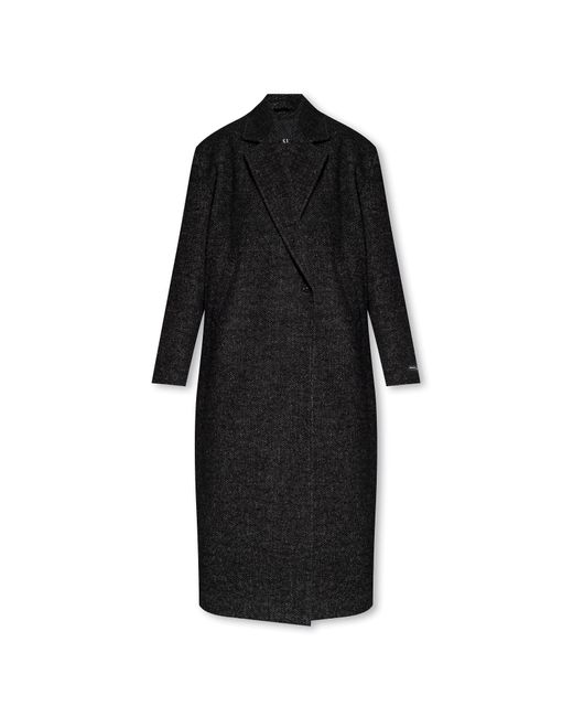 Herskind Black 'zoo' Oversize Coat,