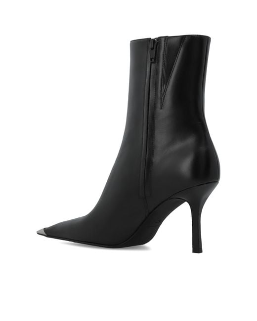 Alexander Wang Black 'Ferrara' Heeled Ankle Boots