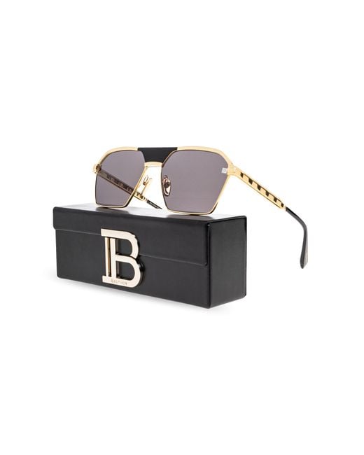 Balmain Brown Sergeant Sunglasses
