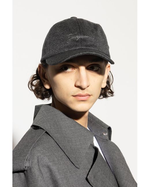 Jacquemus Black Wool Beanie