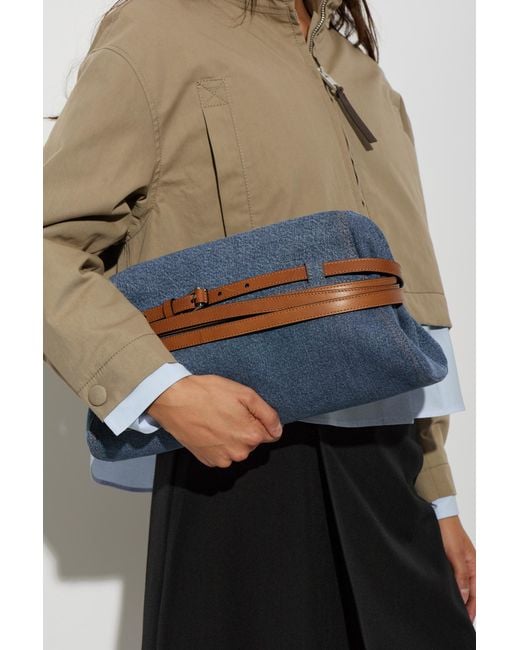 Moschino Blue Denim Bag 'Tie Me'