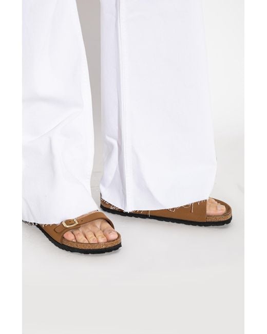 Birkenstock Brown 'Florida Fresh' Slides