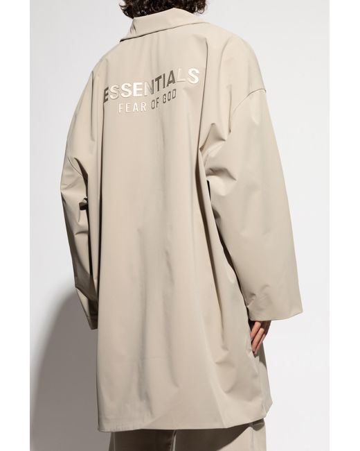 Fear Of God Natural Oversize Coat for men