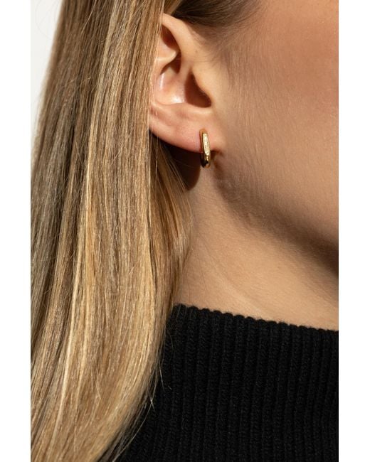 Vetements Metallic Brass Earring