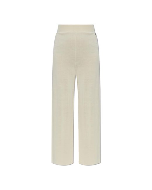 Bogner White Silk Trousers 'Paula'