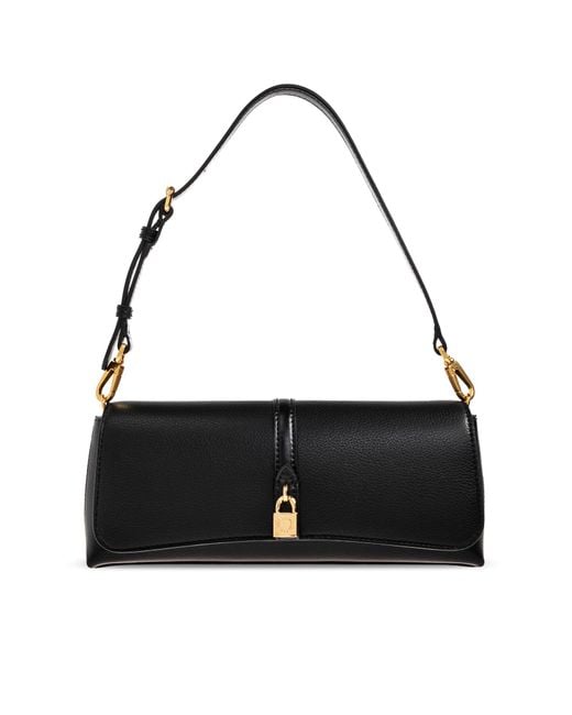 Stella McCartney Black "Ryder" Shoulder Bag