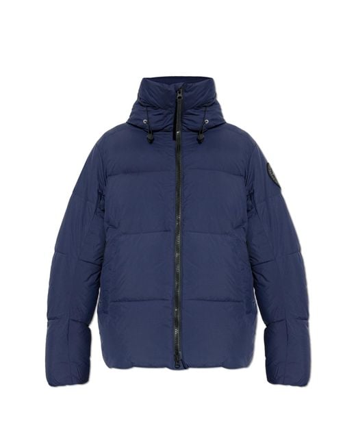 Canada Goose Blue Puffer Jacket 'Crofton' for men