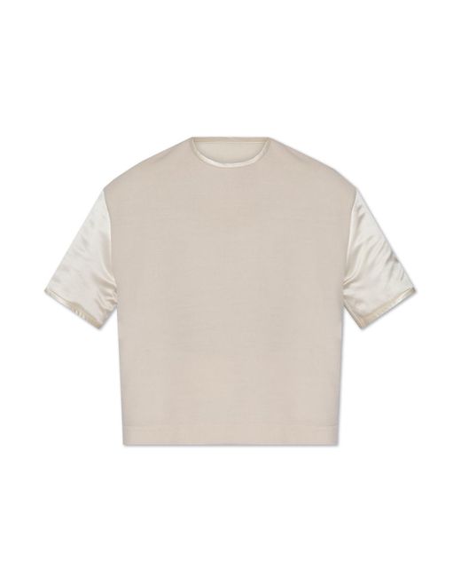 Jil Sander Natural Wool Top