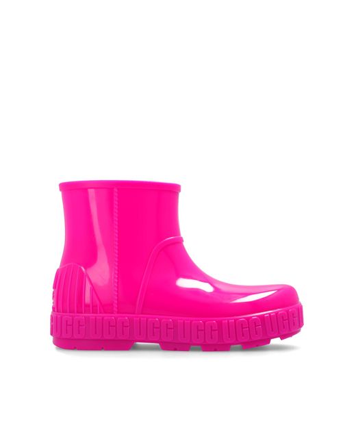Ugg Pink 'drizlita' Rain Boots