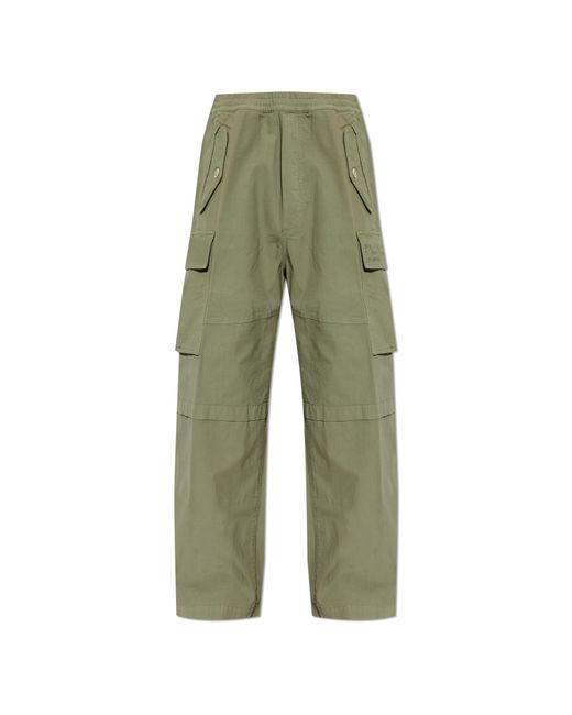 DSquared² Green Cargo Pants for men