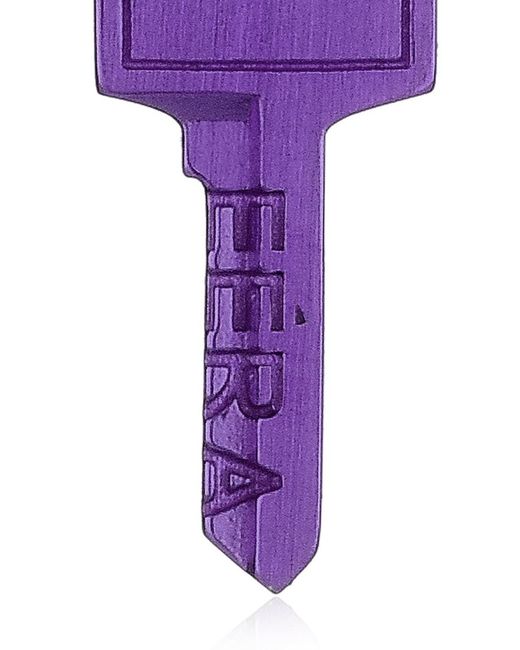 Eera Black Single Earring 'Key Small'