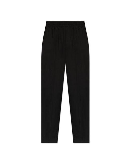 Isabel Marant Black Wool Trousers Nahili for men
